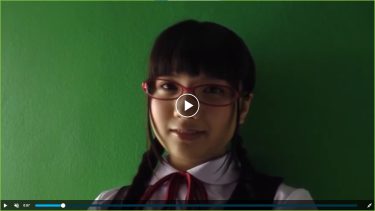 【ジュニアアイドル過激動画0657】メガネと三つ編みのJKですが、制服脱いでもらいます？fromピンクパークTV